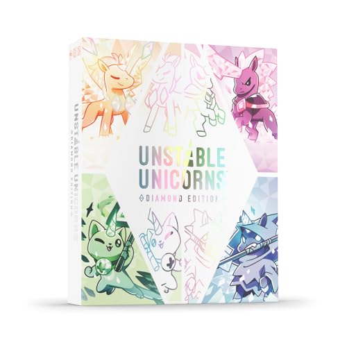 Unstable Games Unstable Unicorns Diamond Edition Card Game Up - style: Base Game: Diamond Edition