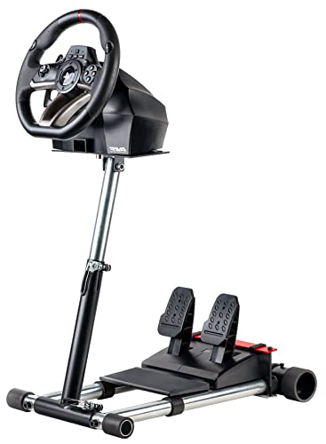 Wheel Stand Pro H Racing Wheel Stand Compatible With Hori Racing Wheel Overdrive and Wireless APEX Wheels, Original V2. Wheel and Pedals Not included.