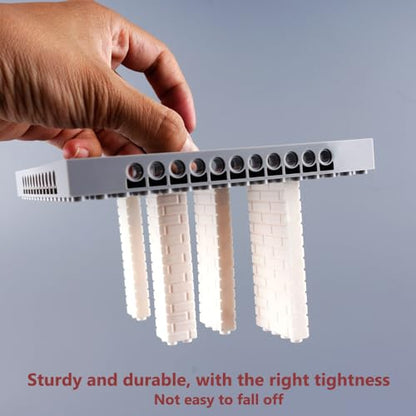 Masonry Bricks Wall Building Accessories: 340PCS Classic Masonry Profile Block Parts and Pieces Creative Construction Bulk,MOC House Castle Pieces (White) - color: White