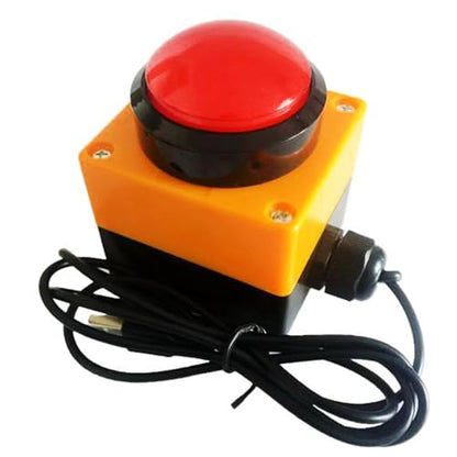 Programmable USB Macro Keyboard, Major Policy Decision Buttons, One Handed Gaming PC Switch Control Keyboard, USB Flash Drive with Customized Program, Default Enter Function, Red - color: Programmable / Black&Red / Default Enter