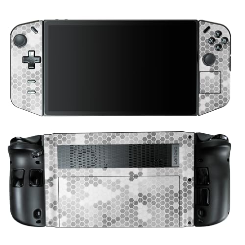 Glossy Glitter Gaming Skin Compatible with Lenovo Legion Go - Camo Hexadots - Premium 3M Vinyl Protective Wrap Decal Cover - Easy to Apply | Crafted in The USA by MightySkins - color: Camo Hexadots, style: Glossy Glitter Finish