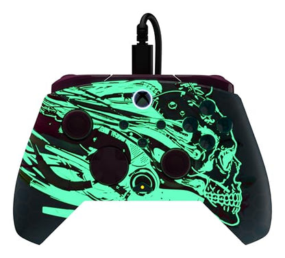 Turtle Beach Rematch Advanced Wired Gaming Controller for Xbox & PC | Xbox Series X|S, Xbox One, PC, 2 Remappable Buttons, Hall-Effect Triggers, Audio Controls, Image Shift Design, Android Dreams - color: Android Dreams