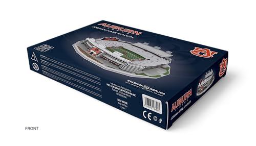 Pro Lion 3D Jigsaw Puzzle of Jordan-Hare Stadium - 82 Pieces | 2 Hour Build Time | Home of Auburn Tigers | NCAA College Football Gifts for Boys, Men & Kids Aged 8 & Up | Games for Tiger Fans - style: Home of Auburn Tigers