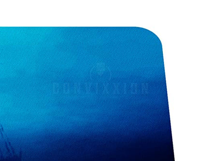 Ancient Shipwreck Ocean Neoprene Playmat Custom Made Board Game Mat for Magic TCG CCG LCG (24" x 14") - size: 24" x 14"