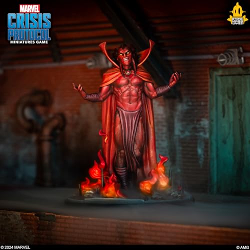 Marvel: Crisis Protocol Mephisto Character Pack | Manipulator of the Battlefield! Tabletop Superhero Game for Teens & Adults, Ages 14+, 2 Players, 90 Minute Playtime