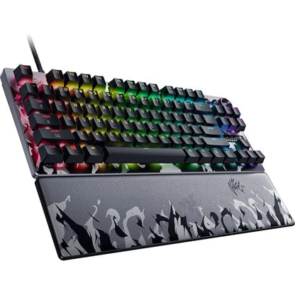 Razer Huntsman V3 Pro TKL 8KHz Esports Gaming Keyboard: Analog Optical Switches Gen 2-8000 Hz Polling Snap Tap - Rapid Trigger - Adjustable Actuation - Media Controls - Niko Edition - color: Niko Edition, size: TKL, style: 8000 Hz Polling
