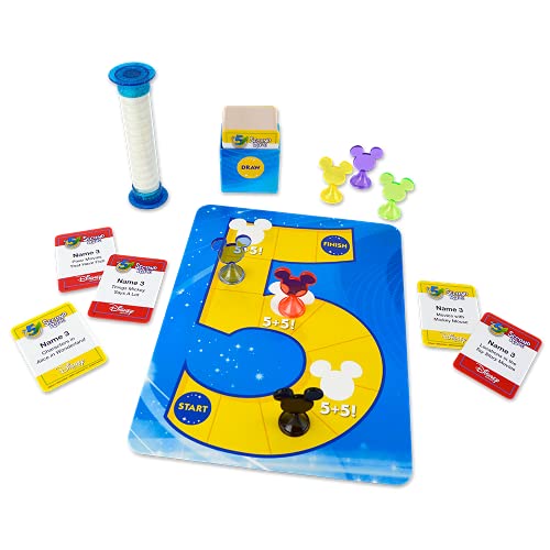 5 Second Rule Disney Edition — Fun Family Game About Your Favorite Disney Characters — Ages 6+ - style: Disney