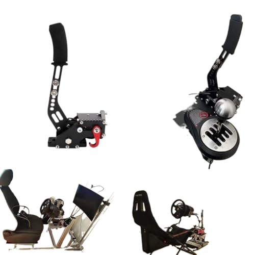 USB Handbrake System HB 1009 Compatible With G25 G27 G29 T300 T500 PC Racing Games Fanatec Rally Red Black Blue(G and AccessoryN) - color: G and AccessoryN