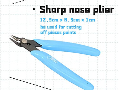MU 3D Metal Puzzles Model Kit Building Tools, Install Modeler Basic Craft Set Hobby Tool Kits…
