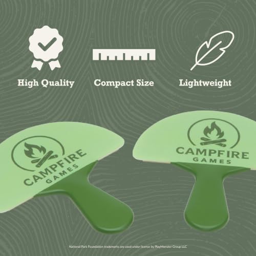 Campfire Games Playing Card Game Holder for Kids - 2 Pack Card Holders - Family Game Night - Playing Card Accessories -Perfect for Little Hands - Ages 3+