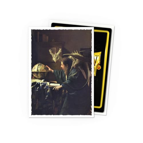 Dragon Shield Art Sleeves | Limited Edition - The Astronomer | 100 CT - Smooth & Tough Premium TCG Sleeves | Compatible with Pokemon, One Piece & Magic the Gathering - color: The Astronomer