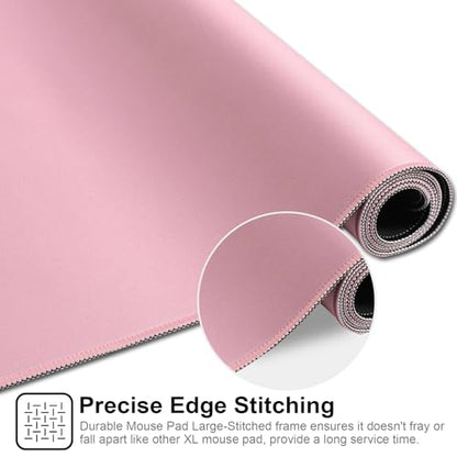 XXL Gaming Mouse Pad 35.4x15.7 Professional Large Mouse Pad & Computer Game Mouse Mat-90x40 Pinkus - color: 90x40 Pinkus, size: 35.4x15.7x0.1IN