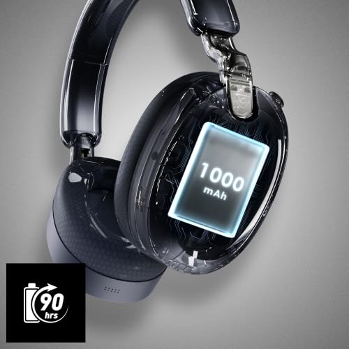msi Maestro 500 W Navy Gaming Headset – 40mm Neodymium Drivers, Omni-Directional Mic, Noise Cancelling, Lightweight Comfort, Foldable, Cross Platform Connectivity