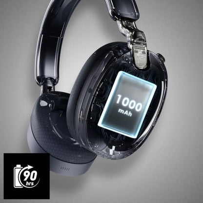 msi Maestro 500 W Navy Gaming Headset – 40mm Neodymium Drivers, Omni-Directional Mic, Noise Cancelling, Lightweight Comfort, Foldable, Cross Platform Connectivity