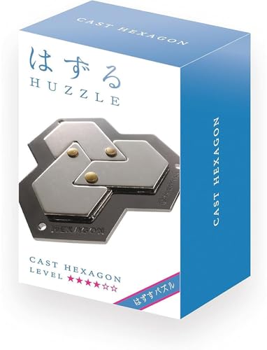 Hanayama The cast Hexagon Caused Difficulty Level 4 - style: Geometric