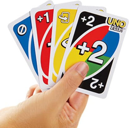 Mattel Games UNO FLIP! Card Game in Storage & Travel Tin, Color Blind Accessible Deck for Kids, Adults & Family Nights & Parties (Amazon Exclusive) - style: UNO Flip!