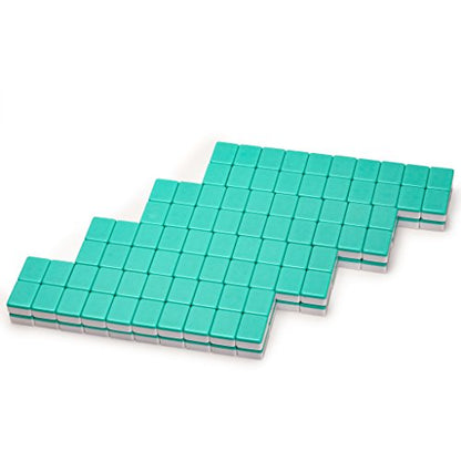 Yellow Mountain Imports Set of 166 American Mahjong Tiles, Pepper (Tiles Only Set) - color: Pepper Green