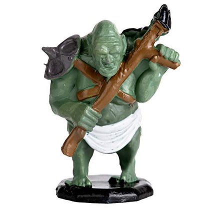 Monster Protectors 8 Fantasy Orc Mini Figures- All Unique Designs- 1" Hex-Sized Compatible with DND Dungeons and Dragons & Pathfinder and All RPG Tabletop Games