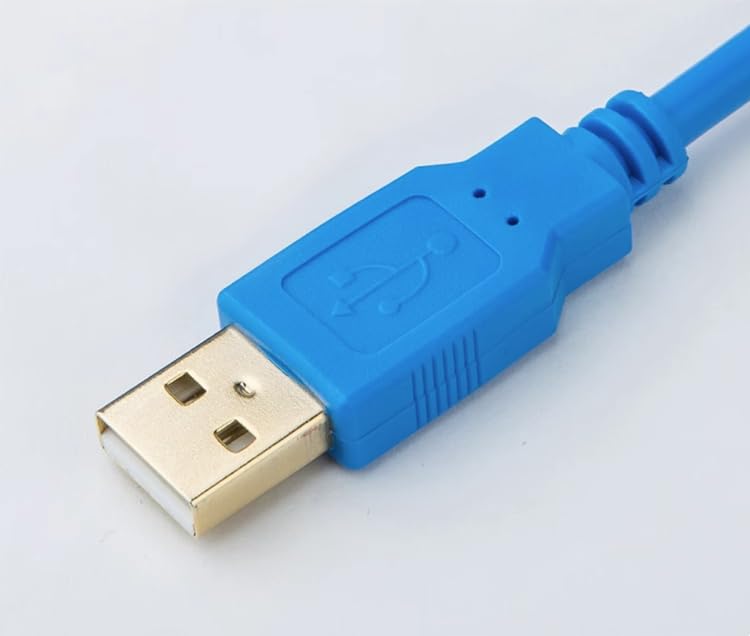 for GPW-CB03 Touch Screen Programming Cable GP3000 GP37W2 Download Cable Gold Plated Blue