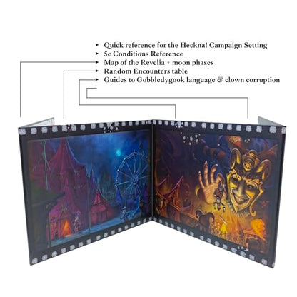 Hit Point Press Heckna! RPG: Game Master Screen