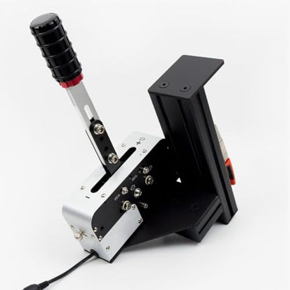 PC USB Simulator Shifter Clamp, Racing Shifter Handbrake Kit for G Driving Force Universal Mount with Quick Release Clamp