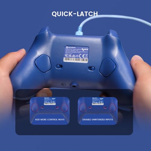 GameSir G7 SE Wired Controller for Xbox Series X|S, Xbox One & Windows 10/11, Plug and Play Gaming Gamepad with Hall Effect Joysticks/Hall Trigger, 3.5mm Audio Jack (Blue) - color: Blue