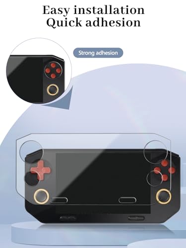 1-Pack Screen Protector for GameMT EX8 Handheld Game Consoles, 6H Hardness Not Tempered Glass, Anti-Fingerprint,Anti-Scratch, Easily Installation, HD Clear