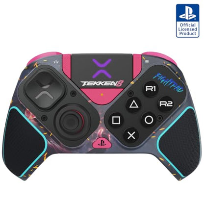 Victrix Pro BFG Wireless Gaming Controller: Tekken 8 Rage Art, PS5, PS4, PC | PlayStation, Sony 3D Audio, 4 Mappable Back Buttons, Interchangeable Thumbsticks & D-Pads, Hair Triggers & Paddles, Tekken 8 - color: Tekken 8