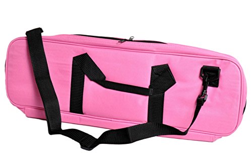 The House of Staunton Deluxe Chess Bag - by US Chess Federation - color: Pink