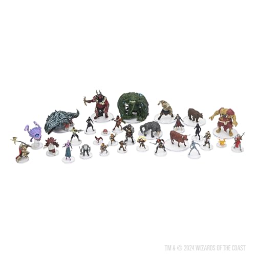 WizKids D&D Icons of the Realms: Adventures from Baldur's Gate - 8 ct. Booster Brick | Includes Characters from BG3 - style: 8 Count Booster Brick