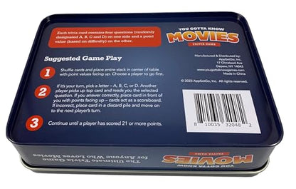 You Gotta Know Movies - Trivia Game
