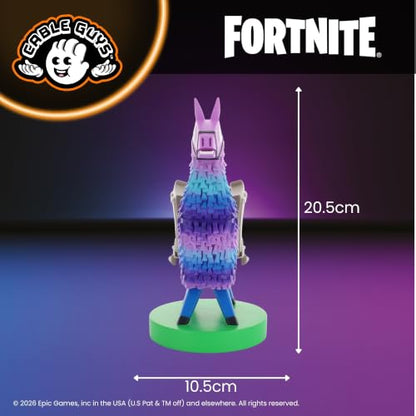 Cableguys Fortnite Supply Llama Controller Holder & Phone Stand | Fortnite Gaming Accessories for Room and Desk Setup, Holder Compatible with Xbox, PlayStation & Standard Game Controllers