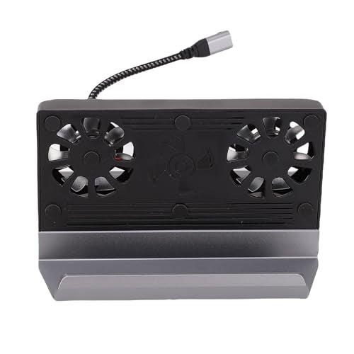 GOTOTOP Docking Station Fit for Aluminum Alloy USB C Docking Station Fit for Rog Ally, 9 in 1 4K 60Hz RJ45 1000Mbps PD 100W Dual Fans for Gaming Setup