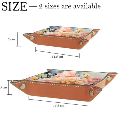 Floral Watercolor Dice Tray Dice Rolling Tray Folding Dice Holder for Dice Games, Like RPG, DND and Other Table Games - color: Multi 4