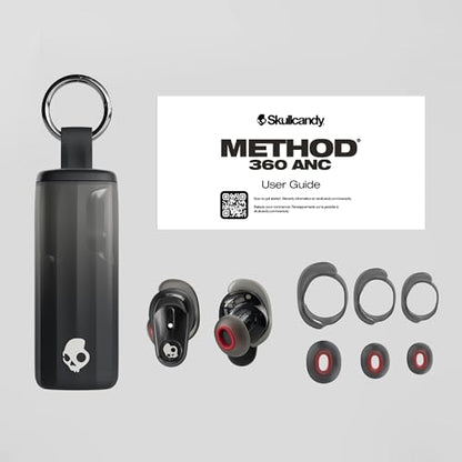 Skullcandy Method 360 ANC Wireless Earbuds with Sound by Bose - Future | In-Ear Fit, Premium Active Noise Cancellation, 40 Hours Battery, Sweat and Water Resistant, Microphone for iPhone Android - color: Future