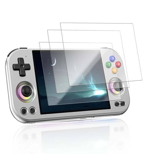 3 Pack Screen Protector for Anbernic RG477M Handheld Game Console, 9H Hardness Tempered Glass for Anbernic RG477M,Anti-Scratch, HD Clarity,Bubble Free