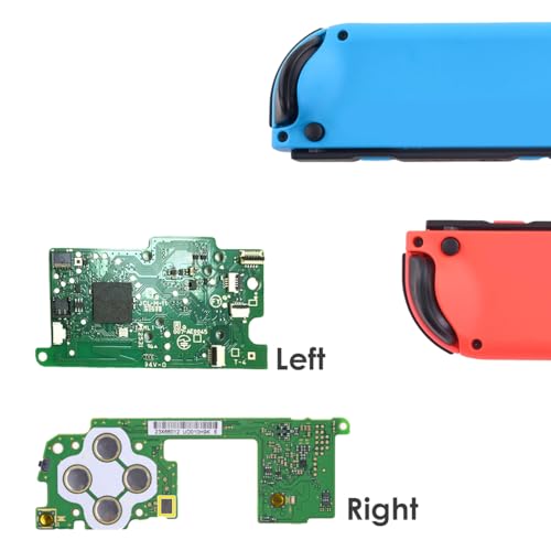 Left Replacement Main Board for NS Switch, Circuit Module Handle Motherboard for Nintendo Switch NS Joy Con Controller (Left) - size: Left