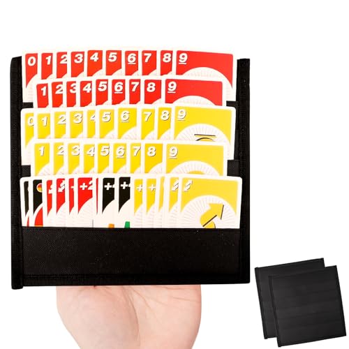 3 Pcs Playing Cards Holders, Playing Cards Holders Organizer for Seniors Adults Card Holder Board for Playing Cards Board for Canasta Hand and Foot Bridge