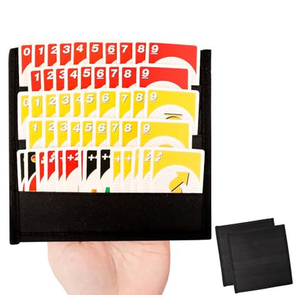 3 Pcs Playing Cards Holders, Playing Cards Holders Organizer for Seniors Adults Card Holder Board for Playing Cards Board for Canasta Hand and Foot Bridge