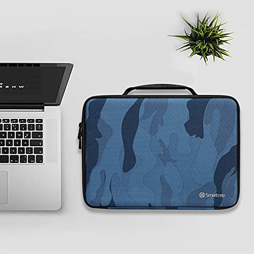 Smatree Hard Carrying Bag for 14.2inch Apple MacBook Pro M5 2025/2024 M4 | for 13 inch APPLE MacBook Air M4 2025/2024,iPad Pro M5 2025/iPad Air M3 2025/iPadPro M4 2024,Navy Blue - color: Navy Blue