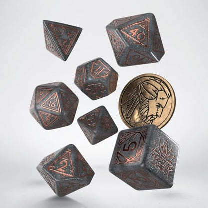 The Witcher Ornamented Dice Set: Geralt, Price of Neutrality by Q Workshop