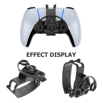 AKOOSY Gaming Stand for Controller Sturdy Car Simulator Accessory for Immersive Driving Experience Compact Design for Easy Storage and Portability