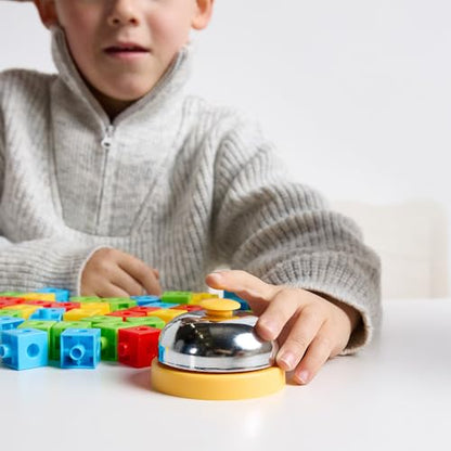Miniland Creative Board Games for Kids +6 Years, Fun Family Games with Cards & Polycube Challenges, Encouraging Creativity, Speed and Family Fun, Kids Toys, Up to 4 Players | Clickies - color: Clickies