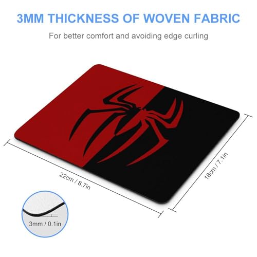 Gaming Mouse Pad, Spider Mouse Pad 7.1x8.7 Inch Computer Mouse Mat Keyboard Full Desk Mousepad for Gaming, Office, Home - color: style-15, size: 7.1 x8.7-Inch