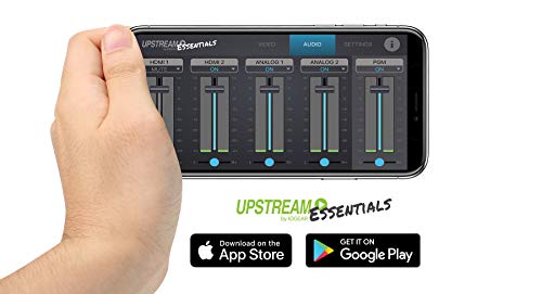 IOGEAR Upstream Pro Dual Video Capture Card, 4K in 1080P Capture, XLR RCA Dual Audio Capture, Free Mobile App for Mix Control, 18 Macro Hotkey Deck, Mobile Stream, UVC Support, PIP/PBP (GUV322) - style: UpStream Pro Dual