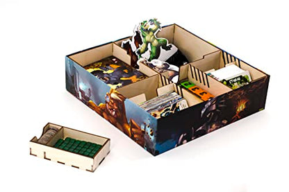 IELLO: King of Tokyo, New Edition, Strategy Board Game, Space Penguin Included in the Box, For 2 to 6 Players, 30 Minute Play Time, For Ages 8 and Up - style: Original