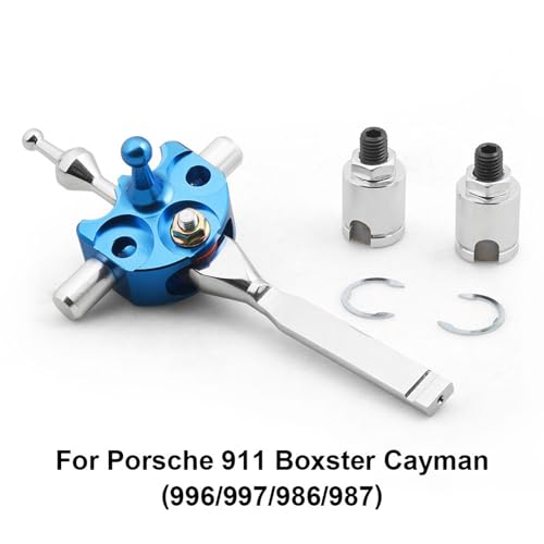 Dyno Racing Short Shifter Kit for Porsche 911 (996/997), Boxster (986/987), Cayman - 40% Throw Reduction, High-Strength Steel Motorsport Grade Gear Shifter