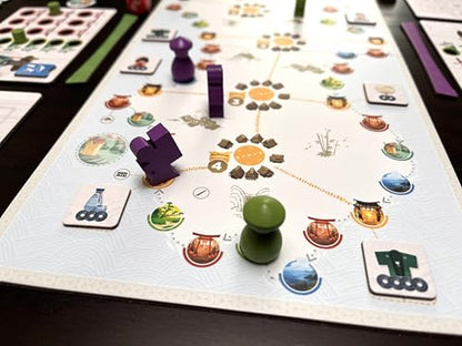 Stonemaier Games: Tokaido Duo by Antoine Bauza | A Zen Strategy Board Game About Traveling in Japan for Adults & Family | Visit Shrines, Share Lovely Vistas, & Collect Souvenirs | 1-2 Players, 45 Mins