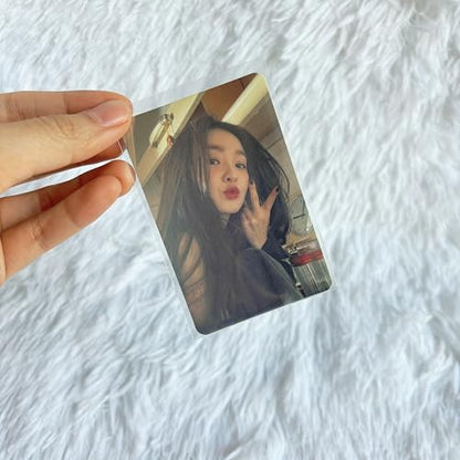 100 Packs Photocard Sleeves, 59 x 90 mm 200 Microns Kpop Clear Sleeves Idol Photo Cards Transparent Protector Trading Cards Shield Cover (Sealable) | Dustproof, Waterproof, Scratch-Ressistant, Snug Fit for 3 inch Polaroid K-pop Ablum Idol MD Card Photo -