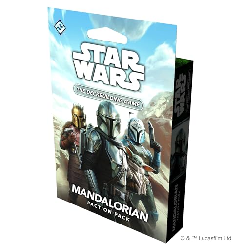 Star Wars: The Deckbuilding Game: Mandalorian Faction Pack | Play as The Mandalorian, Bounty Hunters & Troopers, Strategy Game for Kids & Adults, Ages 12+, 2 Players, 30 Mins